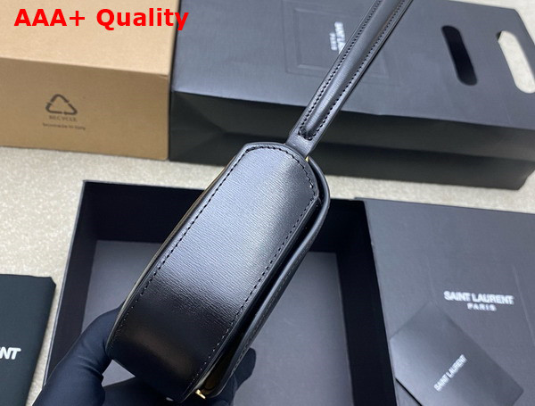 Saint Laurent Mini Voltaire in Black Box Saint Laurent Leather Replica