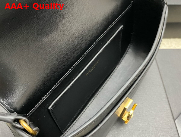 Saint Laurent Mini Voltaire in Black Box Saint Laurent Leather Replica