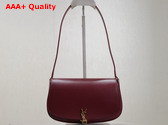 Saint Laurent Mini Voltaire in Box Saint Laurent Rouge Cabernet 7796420 Replica