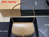 Saint Laurent Mini Voltaire in Dark Cork Box Saint Laurent Leather Replica