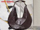 Saint Laurent Mombasa Large in Leather Rouge Cabernet Replica