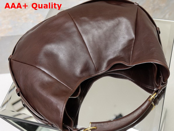 Saint Laurent Mombasa Large in Leather Santal Replica