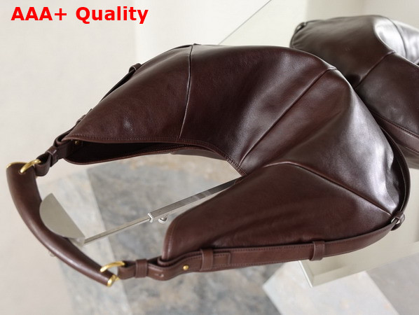 Saint Laurent Mombasa Large in Leather Santal Replica