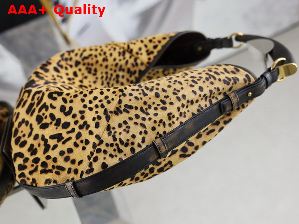 Saint Laurent Mombasa Large in Pony Hair Leather Naturel Replica