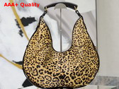 Saint Laurent Mombasa Large in Pony Hair Leather Naturel Replica