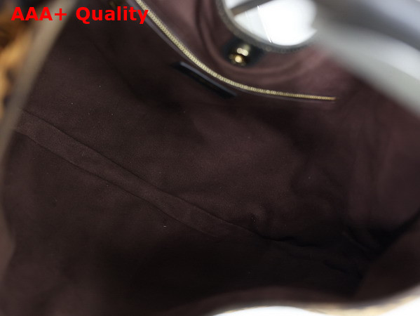 Saint Laurent Mombasa Large in Pony Hair Leather Naturel Replica
