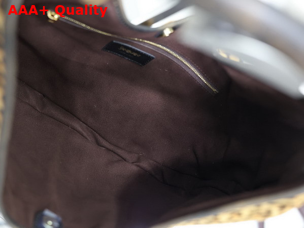 Saint Laurent Mombasa Medium in Pony Hair Leather Naturel Replica
