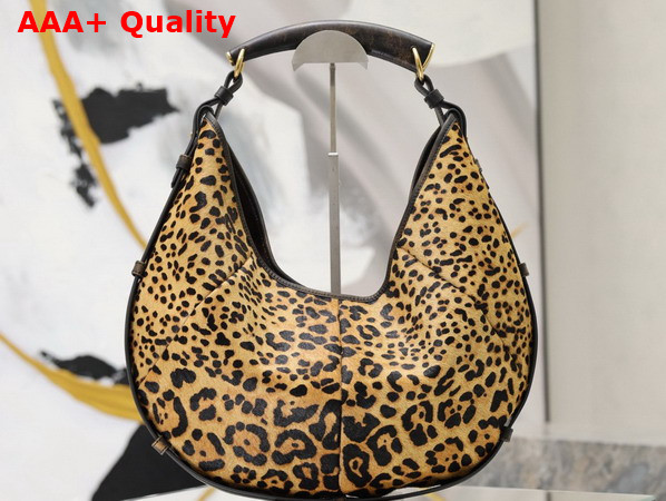 Saint Laurent Mombasa Medium in Pony Hair Leather Naturel Replica
