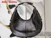 Saint Laurent Mombasa Medium in Vintage Leather Dark Oak Replica