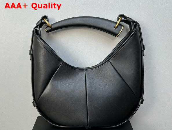 Saint Laurent Mombasa Small in Black Leather Replica