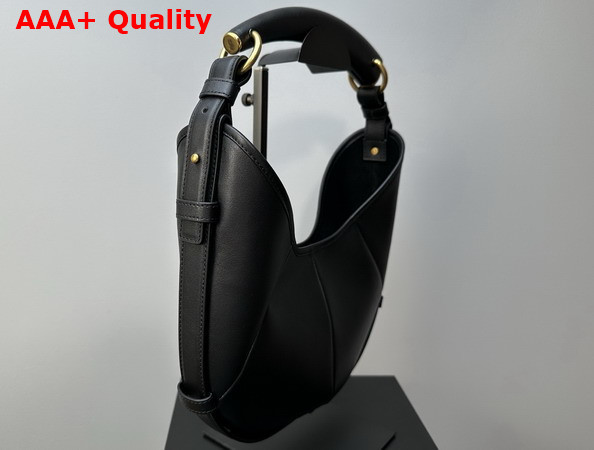 Saint Laurent Mombasa Small in Black Leather Replica