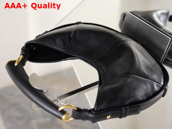 Saint Laurent Mombasa Small in Leather Black Replica