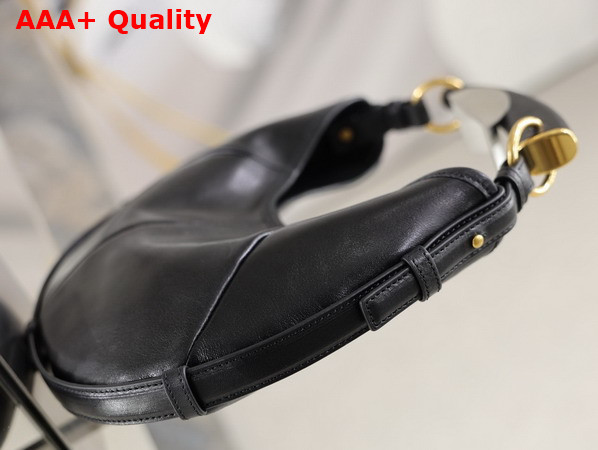 Saint Laurent Mombasa Small in Leather Black Replica