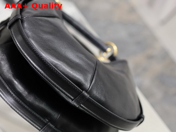 Saint Laurent Mombasa Small in Leather Black Replica