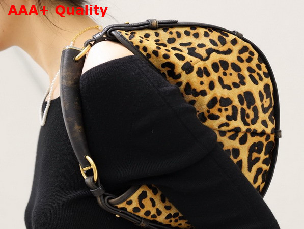Saint Laurent Mombasa Small in Pony Hair Leather Naturel Replica
