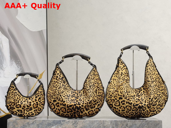 Saint Laurent Mombasa Small in Pony Hair Leather Naturel Replica