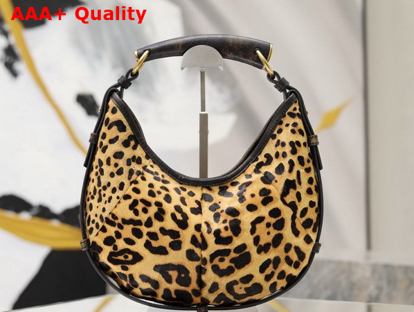 Saint Laurent Mombasa Small in Pony Hair Leather Naturel Replica