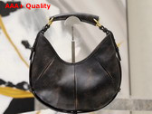 Saint Laurent Mombasa Small in Vintage Leather Dark Oak Replica