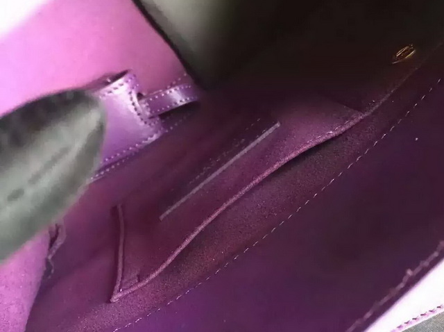 Saint Laurent Nano Sac De Jour Bag in Purple Leather for Sale