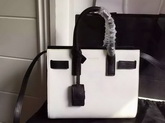 Saint Laurent Nano Sac De Jour Bag in White Leather for Sale