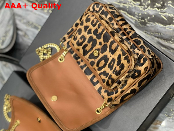Saint Laurent Niki Baby Bag in Leopard Pony Replica