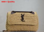 Saint Laurent Niki Baby Bag in Naturel Raffia Replica