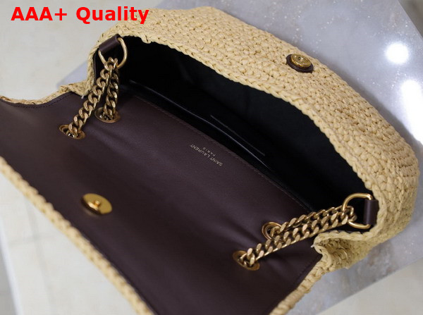 Saint Laurent Niki Baby Bag in Naturel Raffia Replica