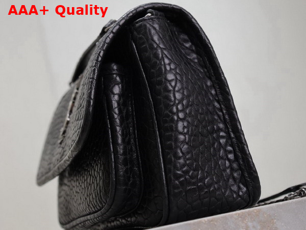 Saint Laurent Niki Baby in Black Grained Lambskin Replica