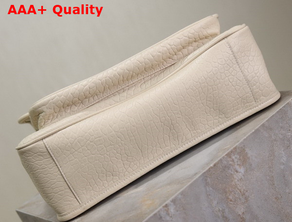 Saint Laurent Niki Large in Grained Lambskin Blanc Vintage Replica