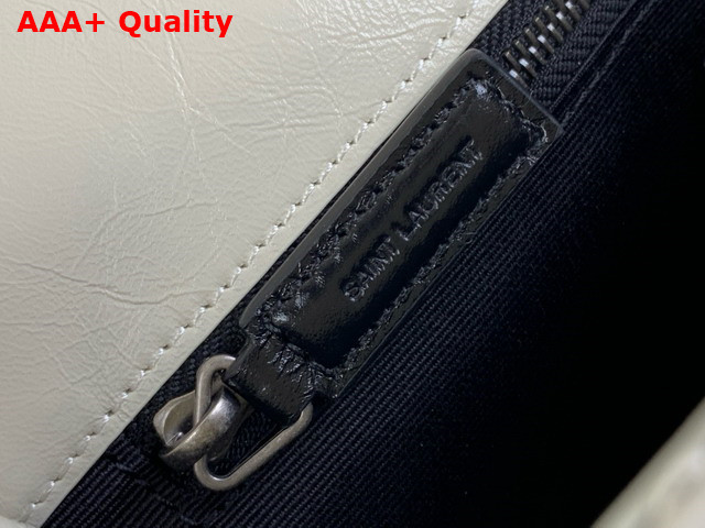 Saint Laurent Niki Medium Bag in Blanc Vintage Calf Leather Replica