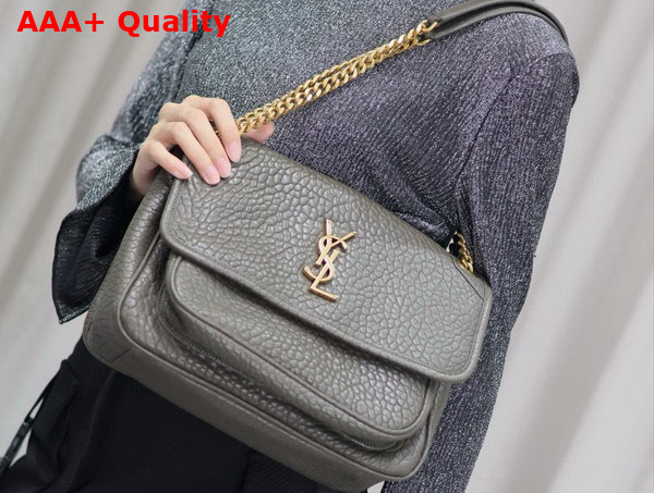 Saint Laurent Niki Medium in Light Musk Grained Lambskin Replica