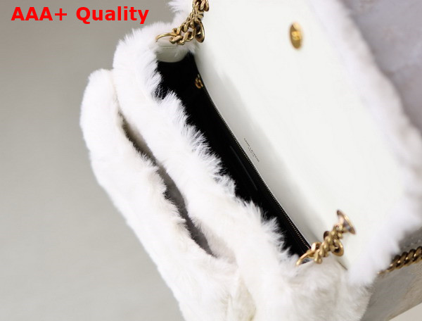 Saint Laurent Niki Medium in Shearling Polaire Replica