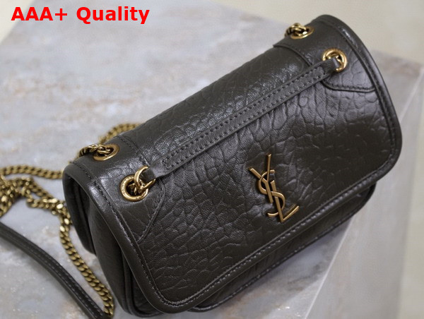 Saint Laurent Niki Mini in Light Musk Grained Lambskin Replica