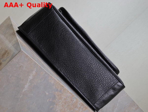 Saint Laurent Niki Oversized in Black Grained Lambskin Replica