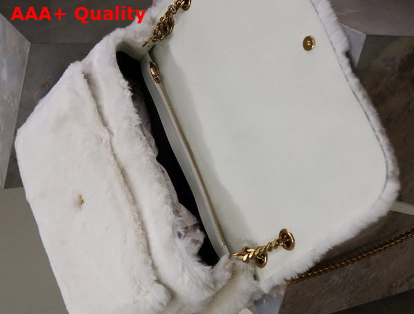Saint Laurent Niki Oversized in Shearling Polaire Replica