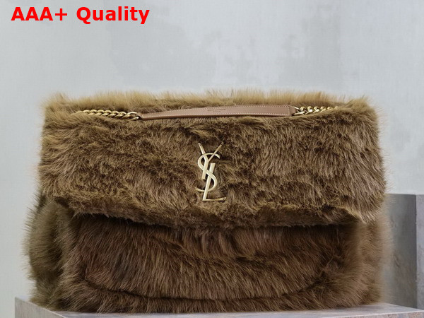 Saint Laurent Niki Oversized in Shearling Rouan Replica