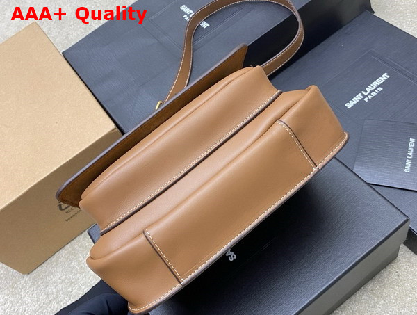 Saint Laurent Niki Satchel in Brick Finely Grained Leather Replica