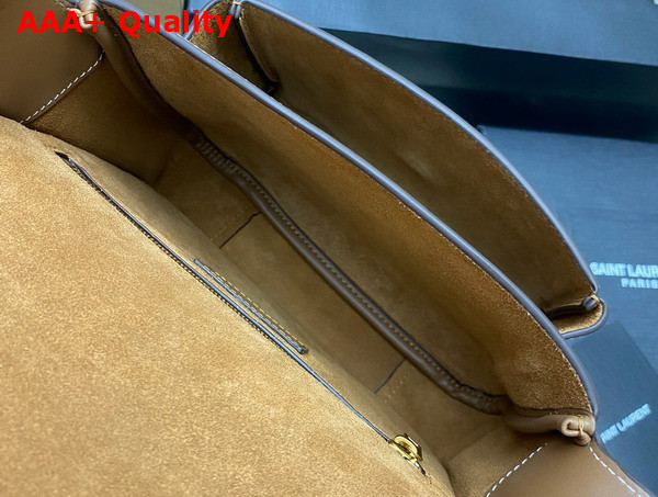 Saint Laurent Niki Satchel in Brick Finely Grained Leather Replica