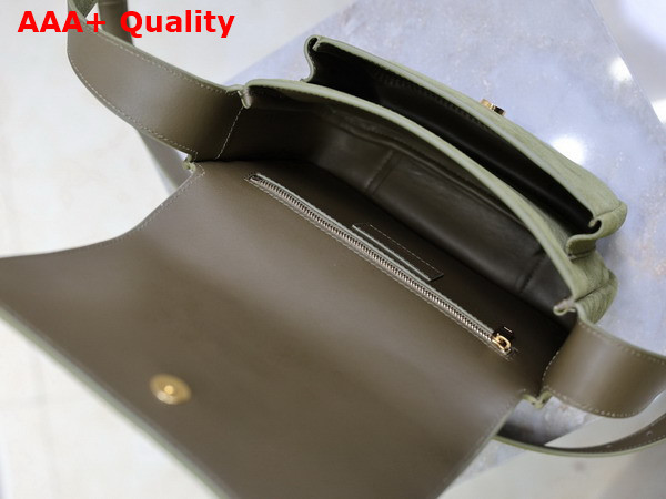 Saint Laurent Niki Satchel in Green Suede Replica