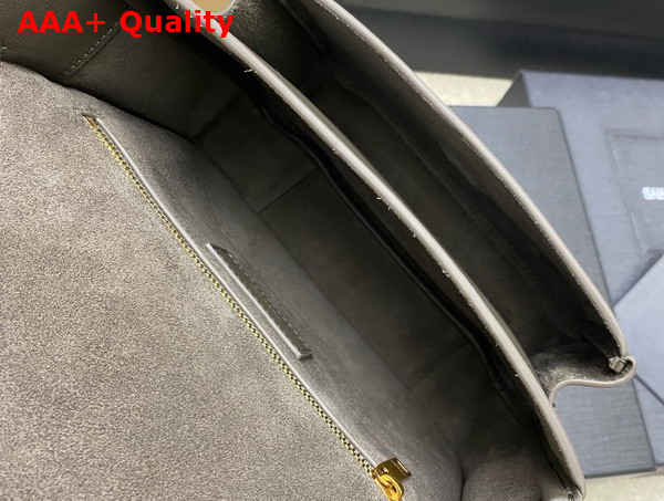 Saint Laurent Niki Satchel in Light Musk Finely Grained Leather Replica