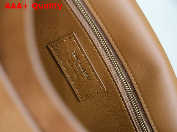 Saint Laurent Niki Satchel in Suede Warm Caramel Cognac Replica