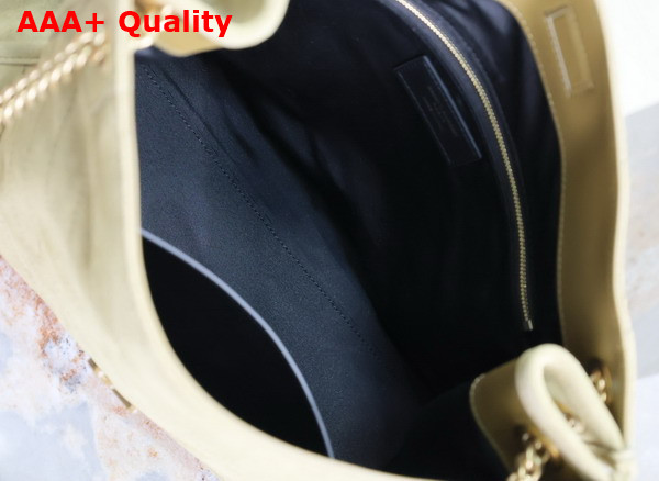 Saint Laurent Niki Shopping Bag in Khaki Suede Calfskin Replica