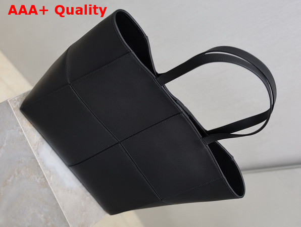 Saint Laurent Paris Small 4 Carre Tote in Leather Black 863959 Replica