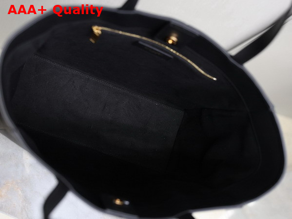 Saint Laurent Paris Small 4 Carre Tote in Leather Black 863959 Replica