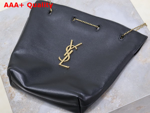 Saint Laurent Pochon in Black Lambskin Replica