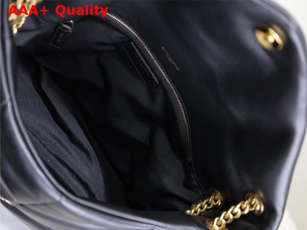 Saint Laurent Puffer Medium in Nappa Leather Black Replica