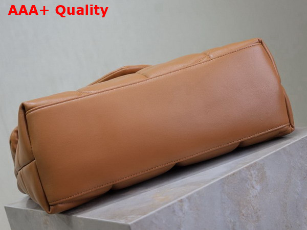 Saint Laurent Puffer Medium in Nappa Leather Light Caramel Replica