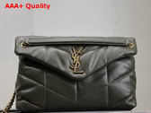 Saint Laurent Puffer Medium in Nappa Leather Light Musk Replica