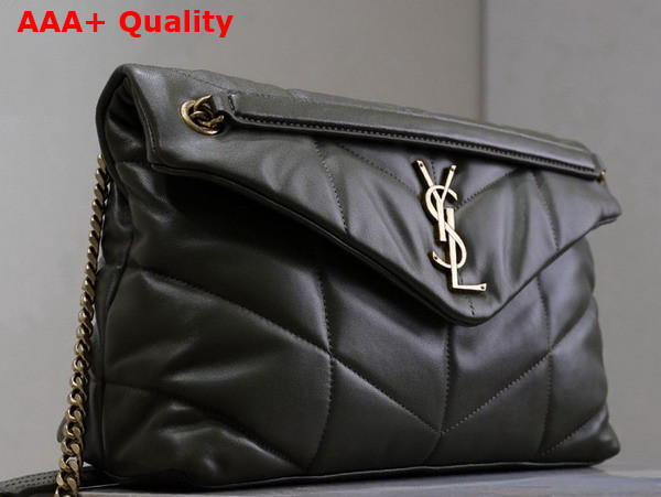 Saint Laurent Puffer Medium in Nappa Leather Light Musk Replica