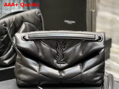 Saint Laurent Puffer Small in All Black Lambskin Replica